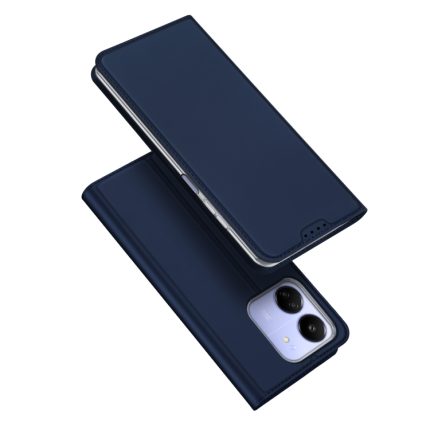 Xiaomi For  Poco C65 / Redmi 13C DUX DUCIS Skin Pro Series Flip Leather Phone Case(Blue)