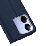 Xiaomi For  Poco C65 / Redmi 13C DUX DUCIS Skin Pro Series Flip Leather Phone Case(Blue) - Image 4