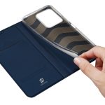 Xiaomi For  Poco C65 / Redmi 13C DUX DUCIS Skin Pro Series Flip Leather Phone Case(Blue) - Image 6
