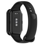 For Xiaomi Smart Band 8 Active / Redmi Band 2 PC + Tempered Film Integrated Watch Protective Case(Black) - Image 5