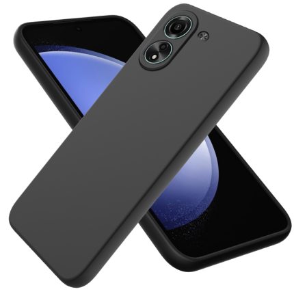 Xiaomi For  Poco C65/Redmi 13C Solid Color Liquid Silicone Dropproof Full Coverage Protective Case(Black)