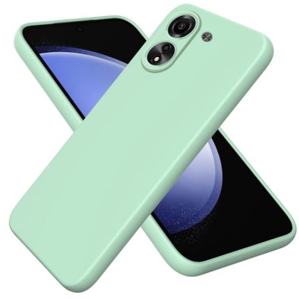 Xiaomi For  Poco C65/Redmi 13C Solid Color Liquid Silicone Dropproof Full Coverage Protective Case(Green)