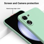 Xiaomi For  Poco C65/Redmi 13C Solid Color Liquid Silicone Dropproof Full Coverage Protective Case(Green) - Image 5