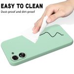 Xiaomi For  Poco C65/Redmi 13C Solid Color Liquid Silicone Dropproof Full Coverage Protective Case(Green) - Image 6