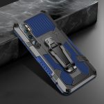Xiaomi For Mi Note 10 Pro Machine Armor Warrior Shockproof PC + TPU Protective Case(Royal Blue)