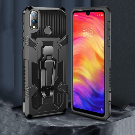 Xiaomi For Mi Note 10 Pro Machine Armor Warrior Shockproof PC + TPU Protective Case(Space Gray)