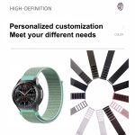 For Samsung Galaxy Watch 42mm Nylon Braided Watch Band(Black) - Image 6