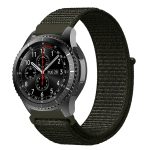 For Samsung Galaxy Watch 42mm Nylon Braided Watch Band   (Green)