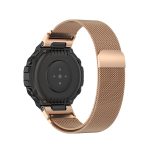 For Huami Amazfit T-Rex A1918 Milan Watch Band with Screwdriver(Rose Gold) - Image 3