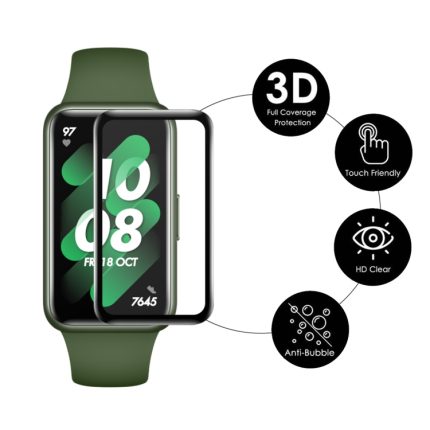 Για Huawei Band 8 ENKAY Hat-Prince 3D Full Coverage Soft Edge + PMMA HD Screen Protector Film