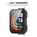 For Redmi Watch 3 ENKAY Hat-Prince Full Coverage PC Frame + Tempered Glass Film Watch Case(Black) - Image 2