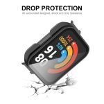 For Redmi Watch 3 ENKAY Hat-Prince Full Coverage PC Frame + Tempered Glass Film Watch Case(Transparent) - Image 4