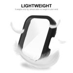For Redmi Watch 3 ENKAY Hat-Prince Full Coverage PC Frame + Tempered Glass Film Watch Case(Black) - Image 5