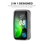 For Huawei Band 8 ENKAY Hat-Prince Full Coverage Transparent Soft TPU Watch Case with Screen Protection - Image 3