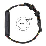 Για Huawei Band 8 ENKAY Hat-Prince προστατευτικό οθόνης πλήρους κάλυψης + ρυθμιζόμενο λουράκι ρολογιού με βρόχο σιλικόνης (μαύρο) - Image 7