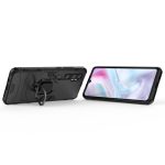 Xiaomi For Mi CC9 Pro / Mi Note 10 / Mi Note 10 Pro PC + TPU Shockproof Protective Case with Magnetic Ring Holder(Black - Image 5