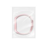 Λουράκι σιλικόνης για smartband Xiaomi Mi Band 5 / 6 / 7 ροζ - Image 2