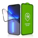 Bestsuit Flexible Hybrid Glass 5D για Apple iPhone 15 μαύρο - Image 4