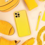 ΔΕΡΜΑΤΙΝΗ Θήκη για SAMSUNG Galaxy A53 5G κίτρινη - Image 4