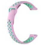 Για Huami Amazfit Youth Edition Διχρωμο λουράκι  σιλικόνη (Pink Duck) - Image 4
