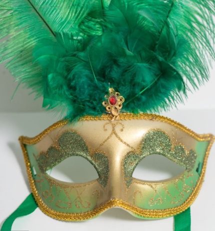 Μάσκα Mardi Gras (Διάφορα Χρώματα)