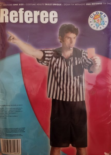 Αποκριάτικη Στολή Διαιτητής