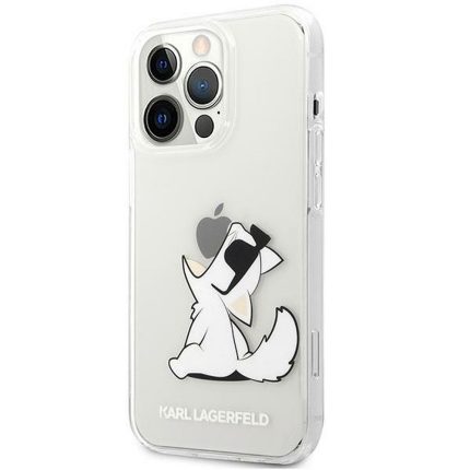 Karl Lagerfeld Choupette Eat Back Cover Συνθετική Διάφανο (iPhone 14 Pro)