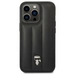 Karl Lagerfeld Puffy Ikonik Pin Back Cover Συνθετική Μαύρο (iPhone 14 Pro) - Image 2