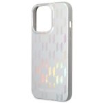 Karl Lagerfeld Iridescent Monogram Back Cover Πλαστικό Ασημί (iPhone 14 Pro Max) - Image 4