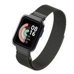 For Xiaomi Mi Watch Lite / Redmi Watch Milanese Magnetic Metal Watchband(Black)