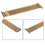 Για Apple Watch 42mm Milanese Loop Μαγνητικό λουράκι ρολογιού από ανοξείδωτο χάλυβα (χρυσό) - Image 3