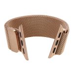 Για Apple Watch 42mm Milanese Loop Μαγνητικό λουράκι ρολογιού από ανοξείδωτο χάλυβα (ροζ χρυσός) - Image 2