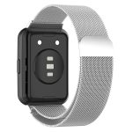 Για Huawei Watch Fit 2 Milan Μαγνητικό λουράκι από ανοξείδωτο χάλυβα (ασημί) - Image 2