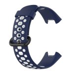 For Xiaomi Redmi Watch 2 Lite Two-Color Mixed Silicone Watch Band(Blue+White) - Image 3