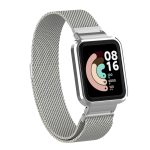Για Xiaomi Mi Watch Lite / Redmi Watch Milanese Magnetic Metal Watchband (Ασημί) - Image 3