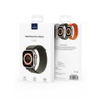 Nylon Loop Watch Band για Apple Watch Ultra 49mm / Series 8&7 45mm / SE 2&6&SE&5&4 44mm / 3&2&1 42mm (Orange) - Image 2