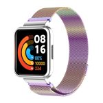 For Xiaomi Redmi Watch 2 Lite 2 in 1 Milano Metal Watch Band with Watch Frame(Colorful)