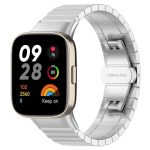 For Xiaomi Redmi Watch 3 / Mi Watch Lite 3 One-bead Steel Metal Watch Band(Silver)