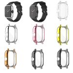 For Amazfit GTS 3 Shockproof TPU Plating Watch Case(Transparent) - Image 4