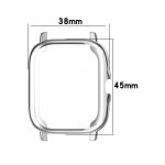 For Amazfit GTS 3 Shockproof TPU Plating Watch Case(Transparent) - Image 3