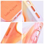 Δερμάτινη Θήκη Mag για IPHONE 14 PRO πορτοκαλί - Image 2
