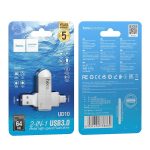 HOCO pendrive Wide UD10 USB + Typ C 64GB USB3.0 - Image 4