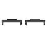 For Huawei Watch Fit 2 2 in 1 Metal Watch Band Connectors (Black) - Image 4