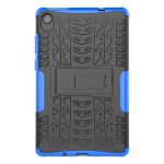 For Lenovo Tab M8 3rd Gen 8506 / M8 HD 8505 Tire Texture Shockproof TPU+PC Tablet Case with Holder(Blue) - Image 2