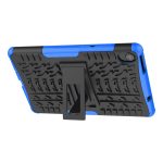 For Lenovo Tab M8 3rd Gen 8506 / M8 HD 8505 Tire Texture Shockproof TPU+PC Tablet Case with Holder(Blue) - Image 4