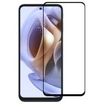 Full Glue Cover Screen Protector Tempered Glass Film For Motorola Moto G31 / Moto G53 / Moto G53 India