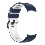 For Samsung Galaxy Watch4 Classic 42mm / 46mm Two-color Silicone Strap Watch Band(Blue White) - Image 4
