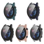 Για Amazfit GTR 3 / GTR 3 Pro PC + Προστατευτική θήκη ρολογιού από σκληρυμένο γυαλί (Cherry Blossom Pink) - Image 7