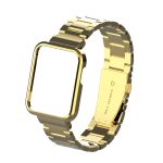 For Xiaomi Mi Watch Lite / Redmi Watch Three-Bead Metal Watchband(Gold) - Image 3