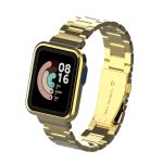 For Xiaomi Mi Watch Lite / Redmi Watch Three-Bead Metal Watchband(Gold)